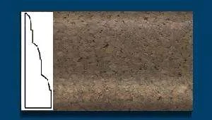 Плинтус пробковый ArtCorkDesing С 105 (Колер 7) 18x45x910 мм в Миассе