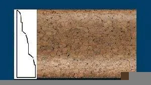 Плинтус пробковый ArtCorkDesing С 105 (Колер 9) 18x45x910 мм в Миассе