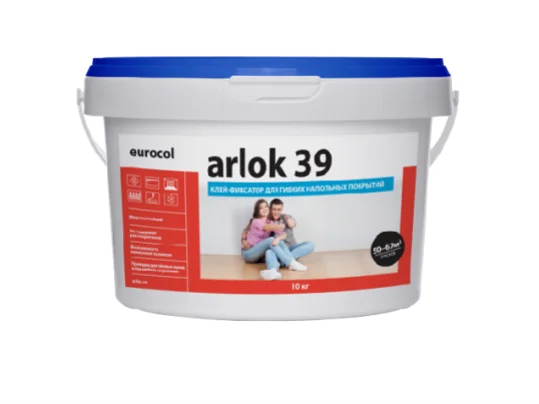 Клей Arlok 39 (10 кг) 150-200 г/м2, фиксатор против сдвигов в Миассе