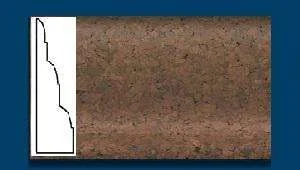 Плинтус пробковый ArtCorkDesing С 105 (Колер 11) 18x45x910 мм в Миассе
