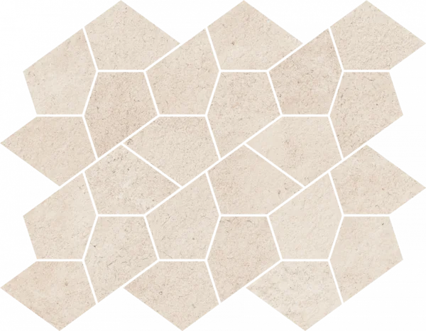 Керамогранит Italon Этернум Сноу Мозаика Калейдо 35.6х27.6 (Натуральная) в Миассе