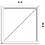 Декоративная панель Orac W123 (33.3x33.3x3.5 см) в Миассе