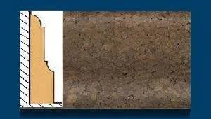 Плинтус пробковый ArtCorkDesing С 103 (Колер 10) 12х65х910 мм в Миассе