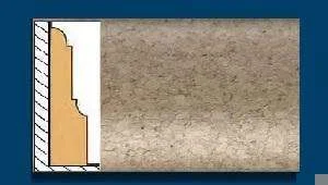 Плинтус пробковый ArtCorkDesing С 103 (Колер 6) 12х65х910 мм в Миассе