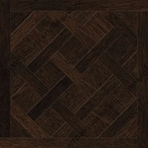 Модульный паркет Кочанелли Версаль Дуб Темный 600*600*15 мм фаска в Миассе