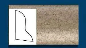 Плинтус пробковый ArtCorkDesing С 102 (Колер 6) 20x40x910 мм в Миассе