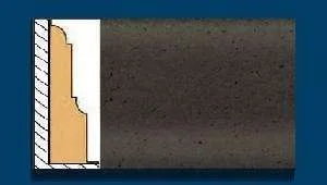 Плинтус пробковый ArtCorkDesing С 104 (Колер18) 12x40x910 мм в Миассе