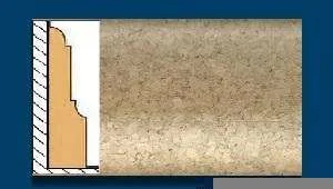 Плинтус пробковый ArtCorkDesing С 103 (Колер 4) 12х65х910 мм в Миассе