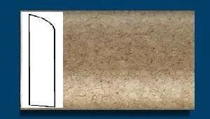 Плинтус пробковый ArtCorkDesing С 106 (Колер 5) 10х60х910 мм в Миассе