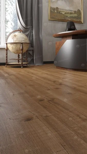 Каменно-полимерная плитка Alpine Floor Real Wood Дуб Royal ECO 2-1, 6 мм 43 класс в Миассе