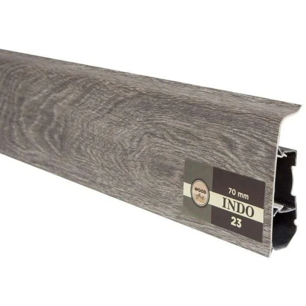 Плинтус пластиковый Arbiton INDO70 23 Дуб Модена 2,5 м в Миассе