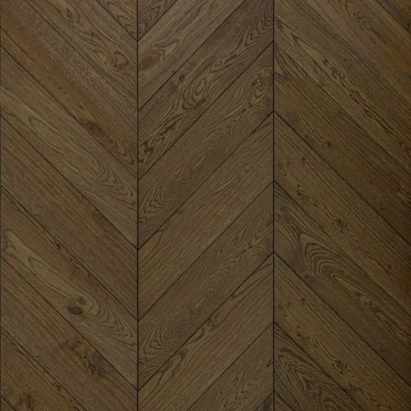 Инженерная доска Kochanelli Французская Ёлка Оскуро Дуб Original Браш (600х120х15) в Миассе