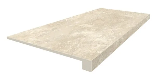 Керамогранит Coliseum Да Винчи Беж Ступень фронтальная (Натуральный, 33х60) в Миассе