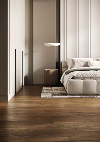 Паркетная доска Quartz Parquet Классик 5 мм Орех Американский 400-29 в Миассе