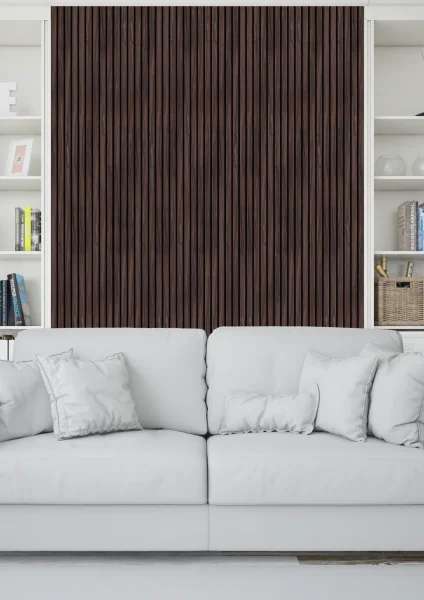 Декоративная панель для стен HiWood LV124 BR395K (120х12х2700мм) в Миассе