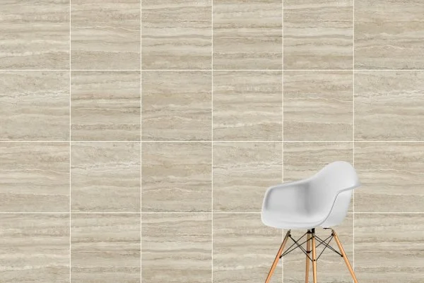 Керамогранит Vitra CityStone Травертин Линейный 60х60 (Натуральная и Реттифицированная) в Миассе