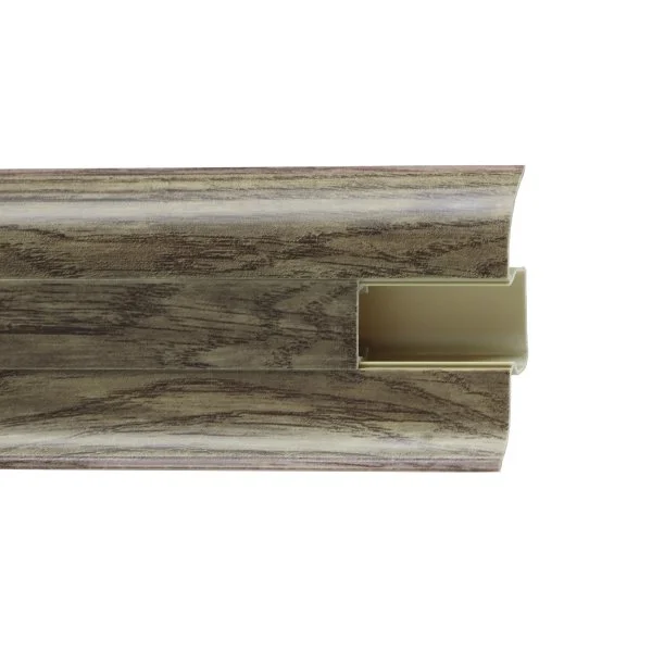 Пластиковый плинтус Royce №841 Дуб Миланский (58х22х2200мм) в Миассе