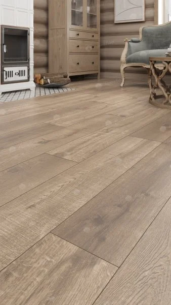 Каменно-полимерная плитка Alpine Floor Real Wood Дуб Натуральный ECO 2-5, 6 мм 43 класс в Миассе