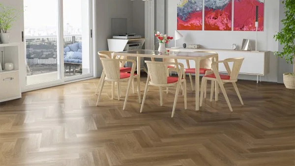 Кварц-виниловая плитка Fargo Parquet 4мм 33-63W948 Дуб Монако (Градиент) в Миассе