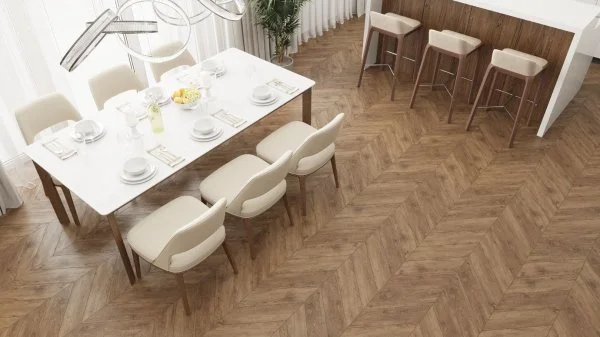 Кварц-виниловая плитка Alpine Floor Chevron Гевуина ECO 20-10 (2,5 мм. 43 класс) в Миассе