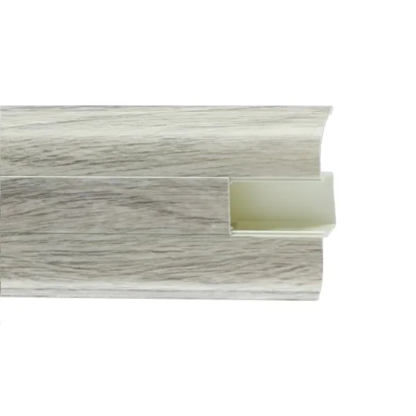Пластиковый плинтус Royce №822 Дуб Альба (58х22х2200мм) в Миассе