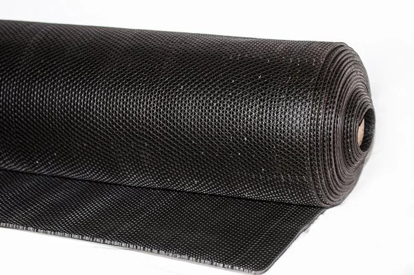 Грязезащитное рулонное покрытие ЗигЗаг Черный 5 мм (0,9 м) Китай в Миассе
