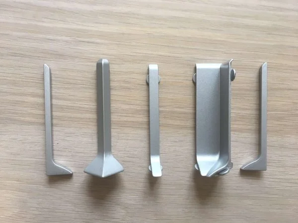 Соединитель для плинтуса ЭлитПроф Плоский 100 (Алюм) в Миассе