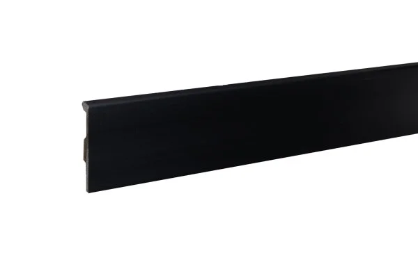 Плинтус дюрополимерный Bonkeel 02 Черный (80х14х2000 мм) в Миассе