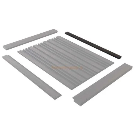 Финишный молдинг LF124B BR395K левый декорированный (31х12х2700мм) в Миассе