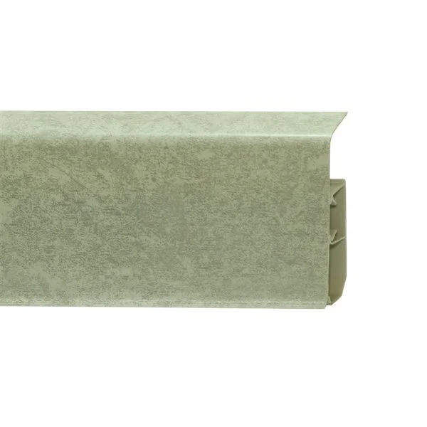 Пластиковый плинтус Royce №339 Мрамор Светлый (80х24х2200мм) в Миассе