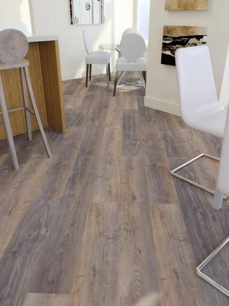 Кварц-виниловая плитка FineFloor Light Дуб Борда FF-1333 в Миассе