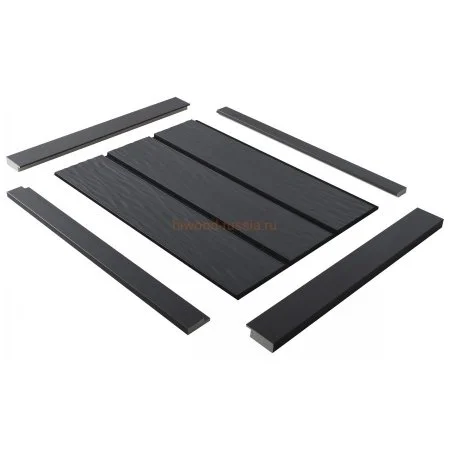 Финишный молдинг LF124A GR15K правый декорированный (42х12х2700мм) в Миассе