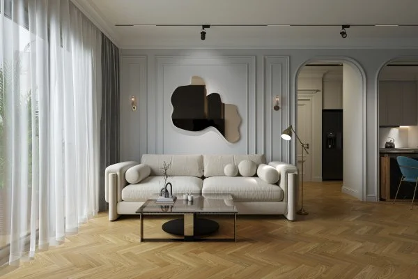 Паркетная доска Quartz Parquet Штучный паркет Вяз Кенигсберг 44-550-62 в Миассе