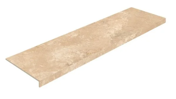 Керамогранит Coliseum Аурелия Беж Ступень фронтальная (Натуральный, 33х120) в Миассе