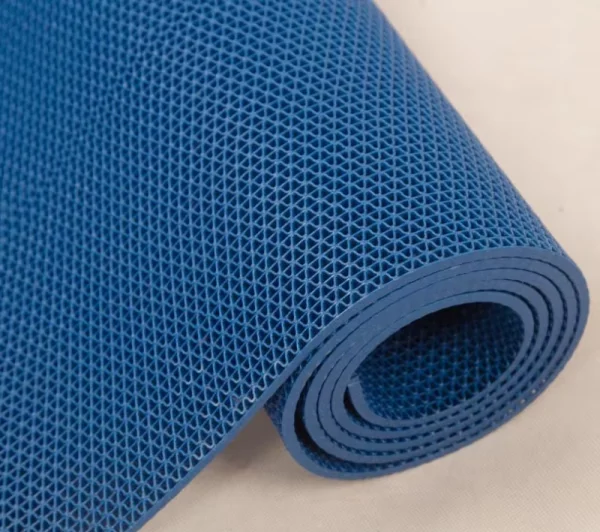 Грязезащитное рулонное покрытие ЗигЗаг Синий 4,5 мм (1,2 м) Китай в Миассе