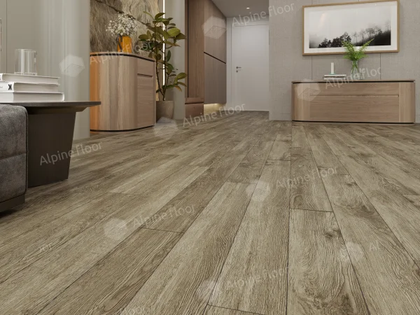 Каменно-полимерная плитка Alpine Floor Grand Sequoia Village Венге Грей ECO 11-807 4мм, 43 класс в Миассе
