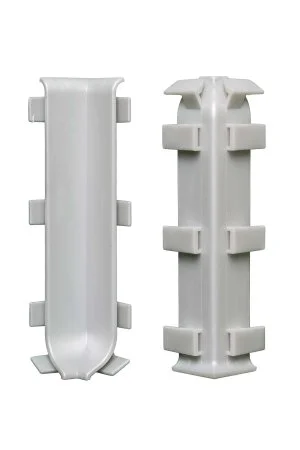 Внутренний угол Bonkeel ПЛ60 серый (ПВХ) в Миассе