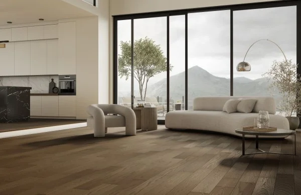 Паркетная доска Quartz Parquet Классик 7 мм Дуб Брауни 413 в Миассе