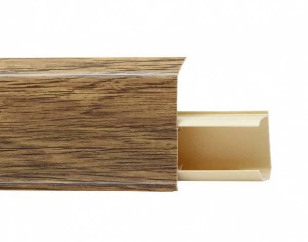 Пластиковый плинтус Royce №529 Сиена (55х23х2200мм) в Миассе