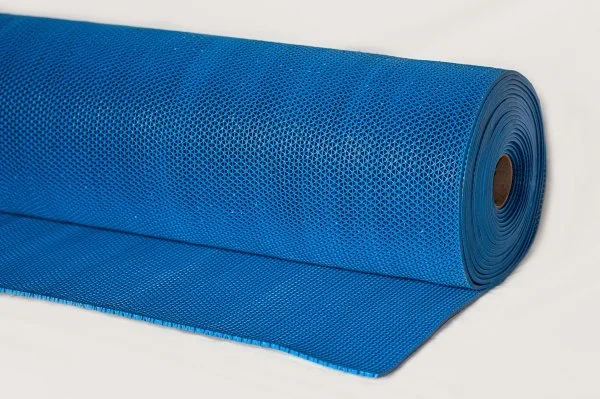 Грязезащитное рулонное покрытие ЗигЗаг Синий 4,5 мм (1,2 м) Китай в Миассе