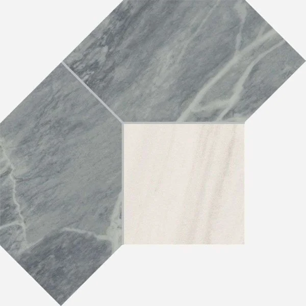 Керамогранит Italon Шарм Экстра Атлантик 28,5х21 мозаика Полигон в Миассе