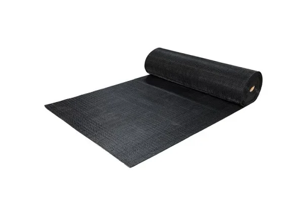 Грязезащитное рулонное покрытие ЗигЗаг Черный 5 мм (0,9 м) Китай в Миассе