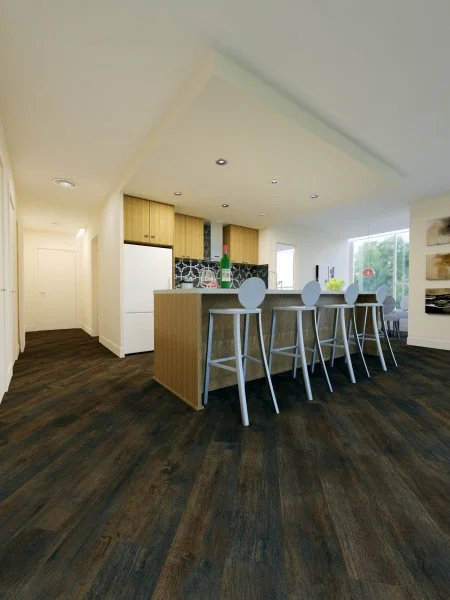 Кварц-виниловая плитка FineFloor Light Дуб Берген FF-1372 в Миассе