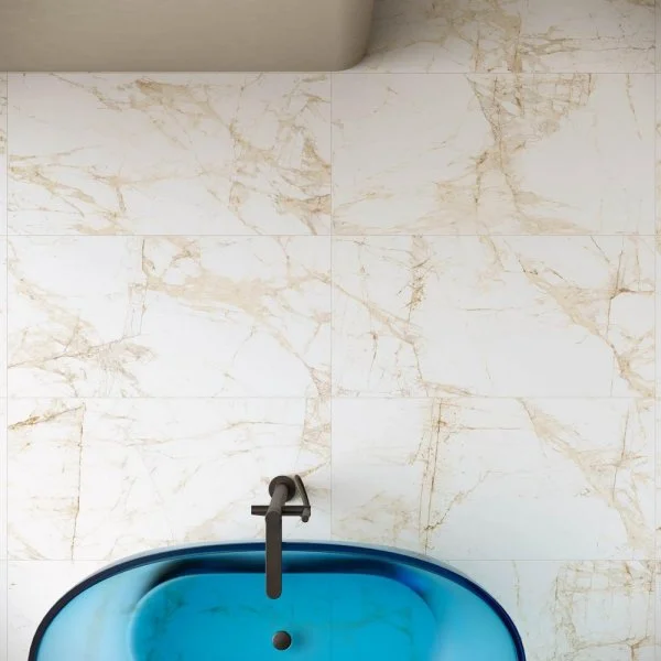 Керамогранит Coliseum Канова Уайт 60х120 (Натуральный и Реттифицированный) в Миассе