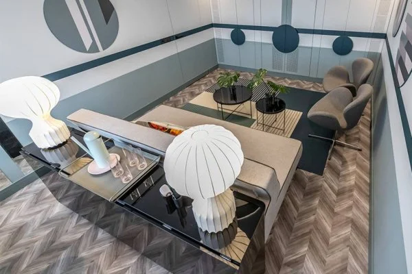 Пробковое покрытие CorkStyle Chevron Silver (1235*305*6 мм) HC в Миассе