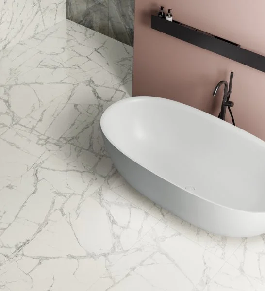 Керамогранит Italon Шарм Делюкс Инвизибл Уайт 60х120 (Паттинированная и реттифицированная) в Миассе