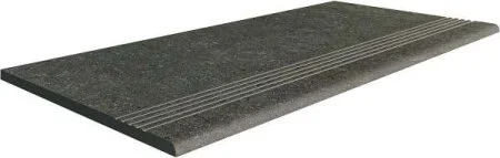 Керамогранит Italon Аурис Блэк ступень (Натуральная, 30х60) в Миассе