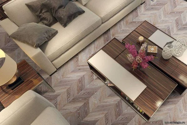 Пробковое покрытие CorkStyle Chevron Brown (1235*305*6 мм) HC в Миассе