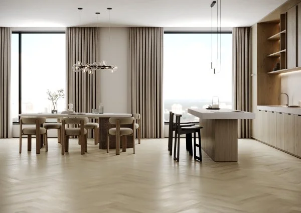 Паркетная доска Quartz Parquet Английская Ёлка Дуб Испанский 33-404 в Миассе