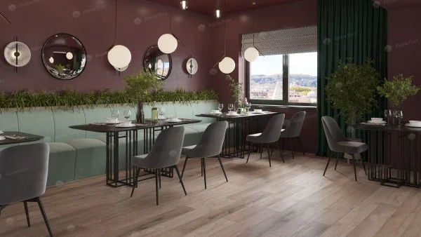 Кварц-виниловая плитка Alpine Floor Premium XL Дуб Персиковый ЕСО 7-20, 8 мм. 43 класс в Миассе